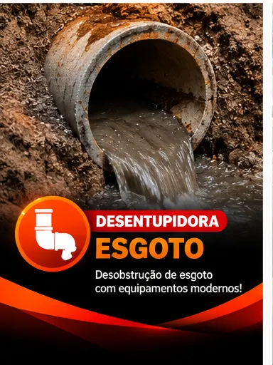 Desentupimento de Esgoto em Patrocínio-MG