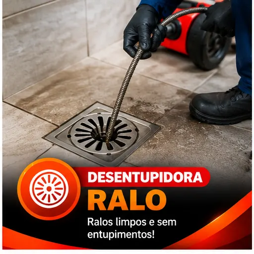 Desentupimento de ralo em Patrocínio MG